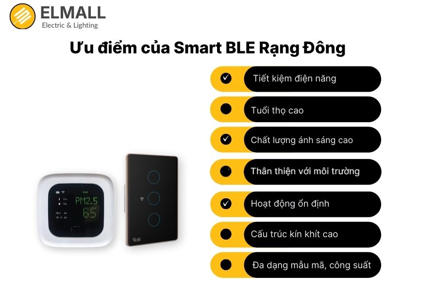 ưu điểm smart ble