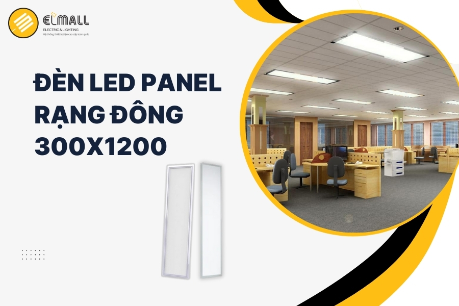 Đèn LED panel 300x1200mm Rạng Đông