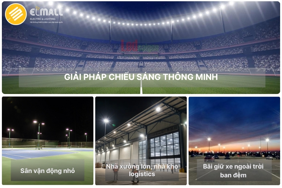 ứng dụng đèn pha led công suất 150w