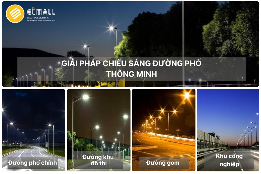 ứng dụng chiếu sáng đèn đường led