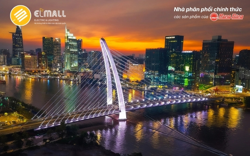 Thiết kế chiếu sáng cầu Ba Son