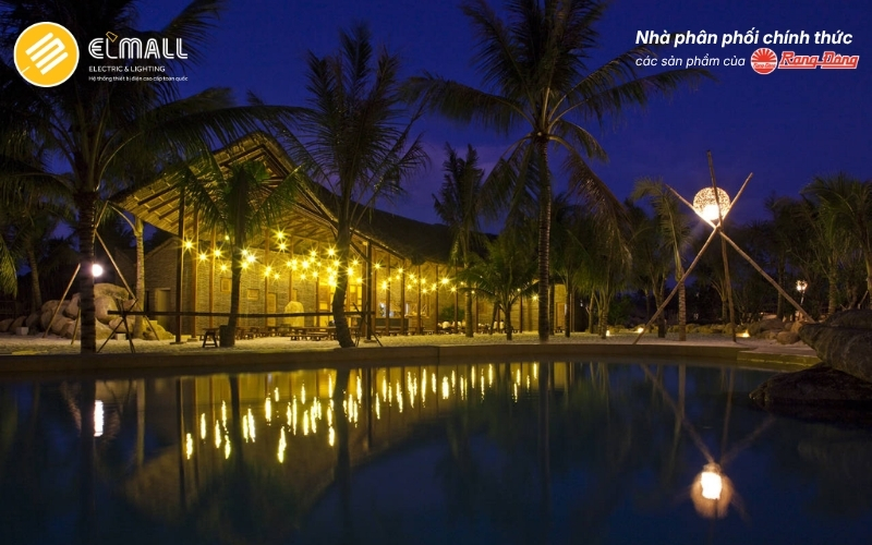 Chiếu sáng khu du lịch nghỉ dưỡng 