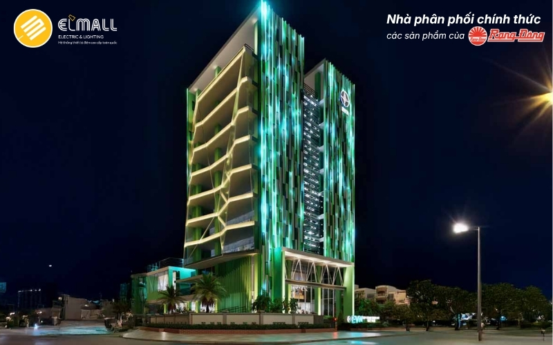 Chiếu sáng kiến trúc tòa nhà là gì 