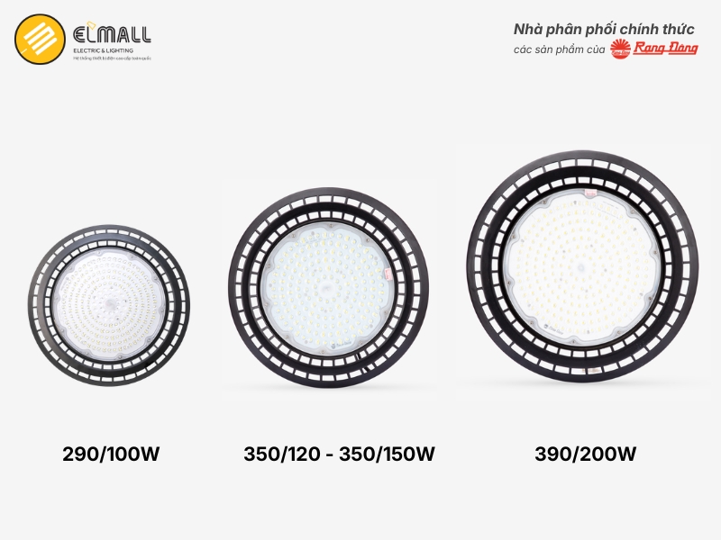 đèn led ufo nhà xưởng rạng đông hb03