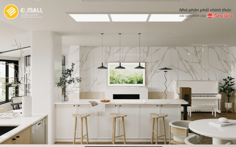 Nguyên tắc thiết kế chiếu sáng cho không gian trong nhà