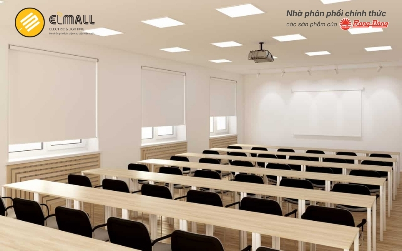 Thiết kế chiếu sáng phòng học