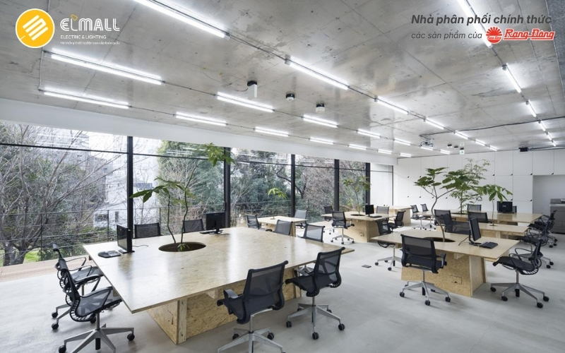 Thiết kế chiếu sáng cho văn phòng và không gian làm việc