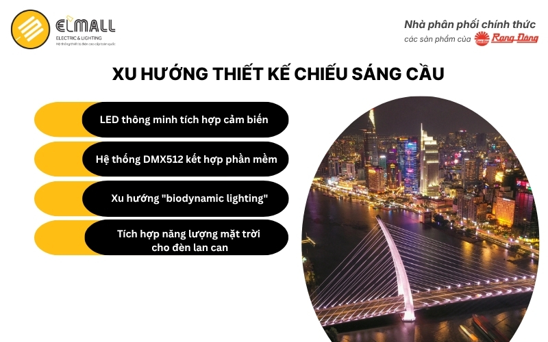 Xu hướng thiết kế chiếu sáng cầu
