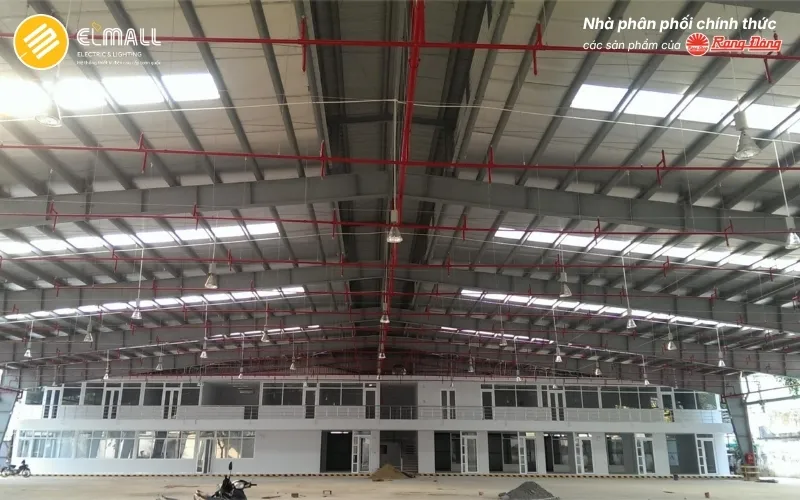 Chiếu sáng Nhà xưởng Dệt nhuộm MH Textile 