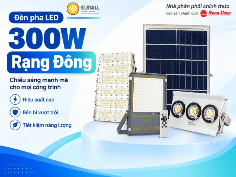 Đèn pha LED 300W Rạng Đông