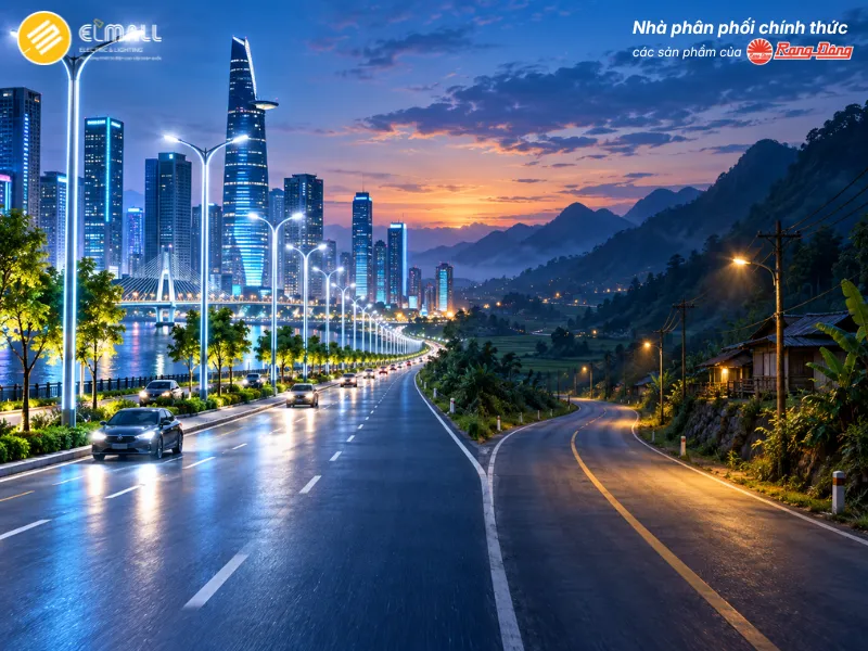 Elmall đồng hành cùng dự án chiếu sáng đô thị